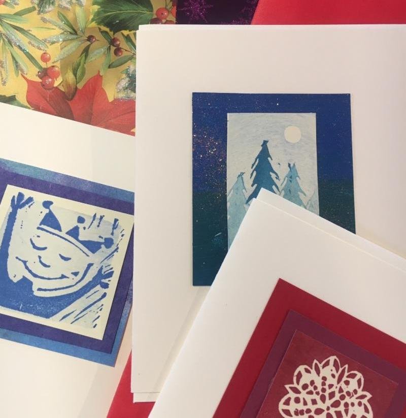 Mixed media artwork by Anna Birch