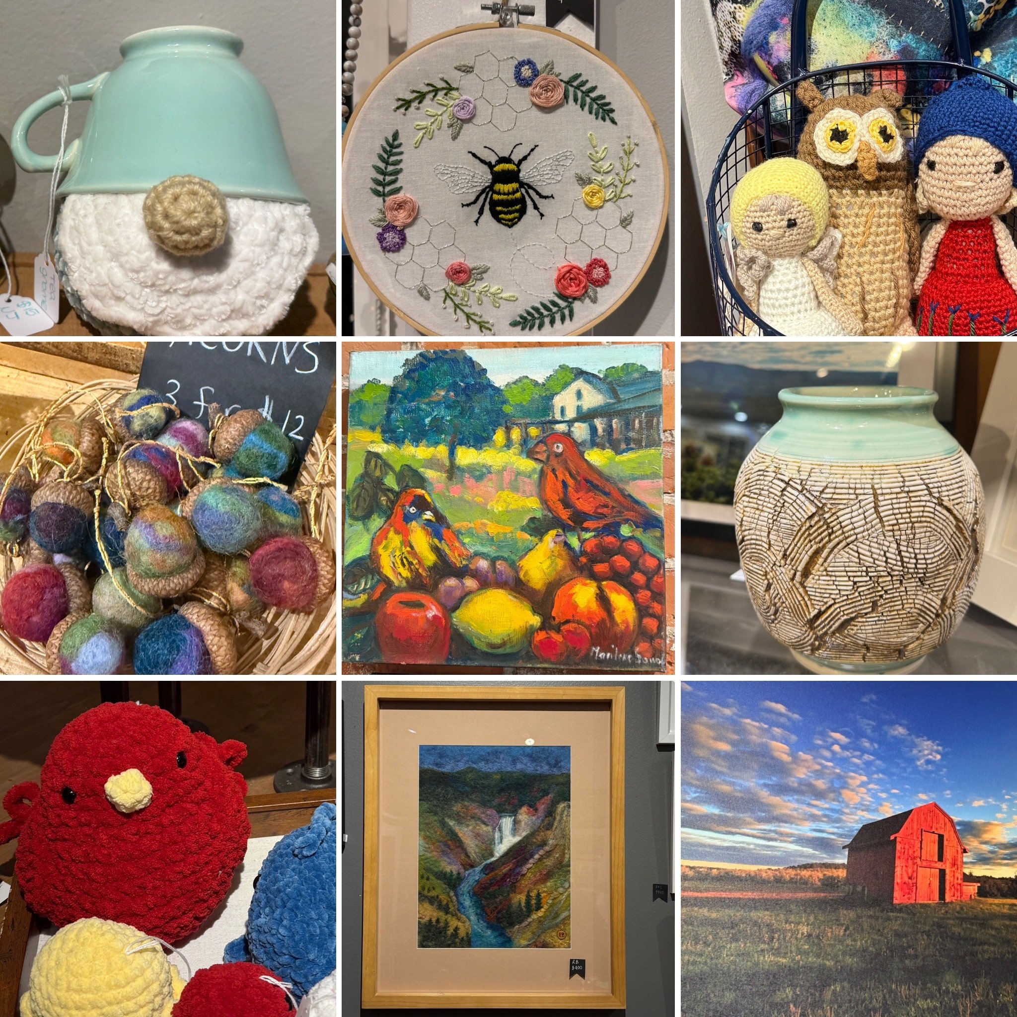 Original artwork at Hollis Artspace